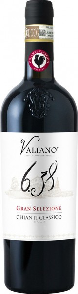 Вино Valiano, "6.38" Gran Selezione, Chianti Classico DOCG