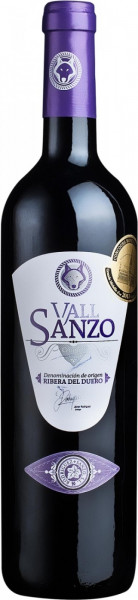 Вино  "Vall Sanzo" Crianza, Ribera del Duero DO, 2014