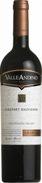 Вино Valle Andino, Cabernet Sauvignon "Gran Reserva"