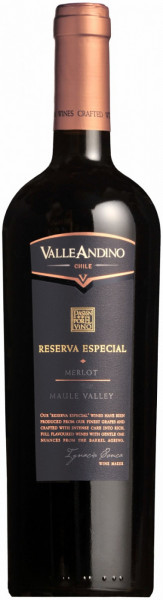 Вино Valle Andino, Merlot "Reserva Especial"