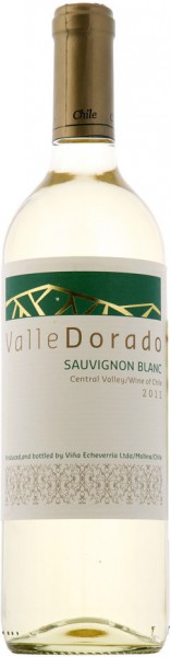 Вино "Valle Dorado" Sauvignon Blanc, 2010, 0.187 л