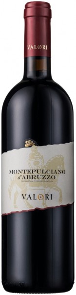 Вино "Valori" Montepulciano d'Abruzzo DOC, 2014