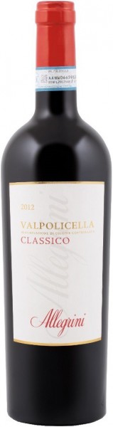 Вино Valpolicella Classico DOC, 2012