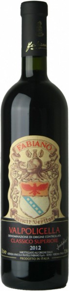 Вино Valpolicella Classico Superiore DOC, 2012