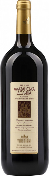 Вино "Vardiani" Alazani Valley Red Semi-Sweet, 1.5 л