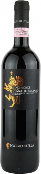 Вино Vecchia Cantina di Montepulciano, "Poggio Stella" Vino Nobile di Montepulciano DOCG Riserva, 2013