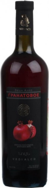 Вино Веди Алко, Гранатовое, 1.5 л