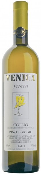 Вино Venica & Venica Pinot Grigio Collio DOC Jesera 2008