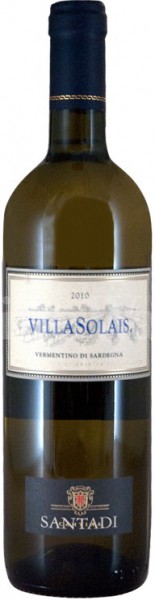 Вино Vermentino di Sardegna DOC Villa Solais, 2010