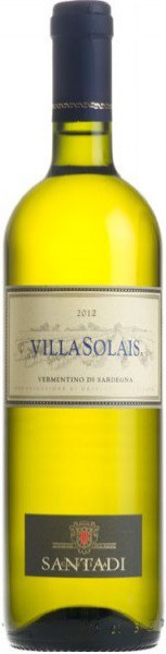Вино Vermentino di Sardegna DOC "Villa Solais", 2012