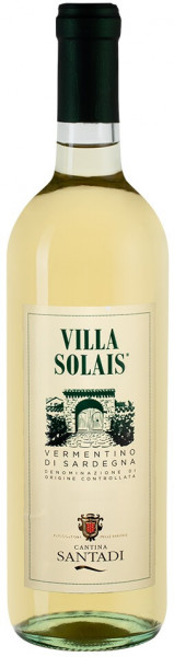 Вино Vermentino di Sardegna DOC "Villa Solais", 2019