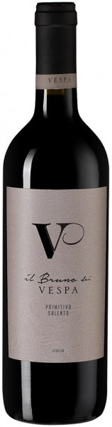 Вино Vespa, "Il Bruno dei Vespa" Primitivo, Salento IGT, 2021