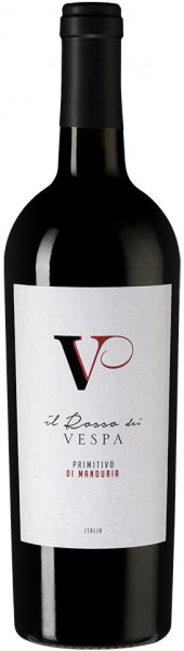 Вино Vespa, "Il Rosso dei Vespa" Primitivo di Manduria DOC, 2020
