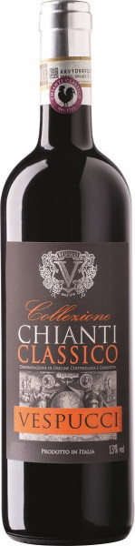 Вино "Vespucci" Chianti Classico DOCG, 2016, 1.5 л