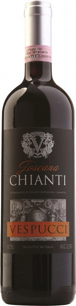 Вино "Vespucci" Chianti DOCG, 2018