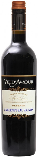 Вино "Vie d'Amour" Cabernet Sauvignon Reserva, Pays d'Oc IGP
