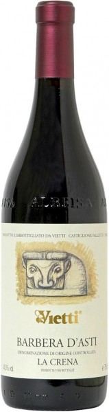 Вино Vietti, Barbera d’Asti "La Crena" DOC, 2004