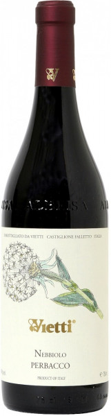 Вино Vietti, Nebbiolo "Perbacco" DOC, 2015, 3 л