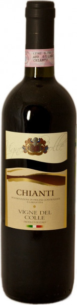 Вино "Vigne del Colle" Chianti DOCG, 2017