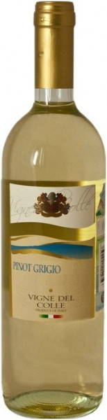 Вино "Vigne del Colle" Pinot Grigio delle Venezie DOC, 2019