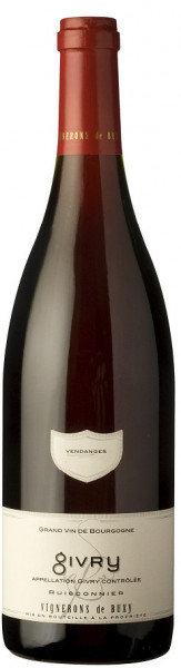 Вино Vignerons de Buxy, Givry Rouge Buissonnier AOC, 2016