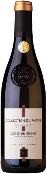 Вино Vignerons de Caractere, "Collection du Rhone" Blanc, Cotes du Rhone AOC, 2018