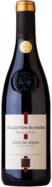 Вино Vignerons de Caractere, "Collection du Rhone" Rouge, Cotes du Rhone AOC