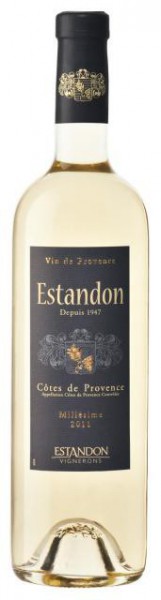 Вино Vignerons de Provence, "Estandon" Blanc, Cotes de Provence AOC, 2011