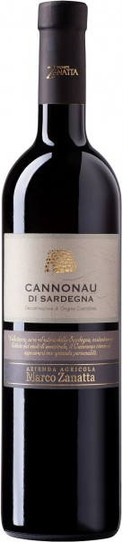 Вино Vigneti Zanatta, Cannonau di Sardegna DOC, 2015