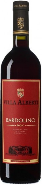 Вино "Villa Alberti" Bardolino DOC, 2015