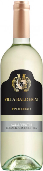 Вино "Villa Balderini" Pinot Grigio, Colli Aprutini IGT, 2018