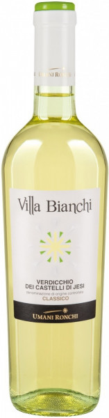 Вино "Villa Bianchi", Verdicchio Classico dei Castelli di Jesi DOC, 2018