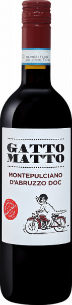 Вино Villa degli Olmi, "Gatto Matto" Montepulciano d'Abruzzo DOC, 2018