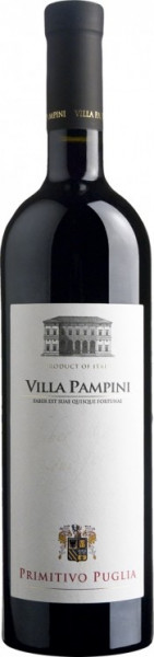Вино Villa Pampini, Primitivo, Puglia IGT, 2017