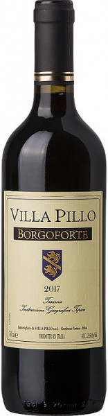 Вино Villa Pillo, "Borgoforte" Toscana IGT, 2017