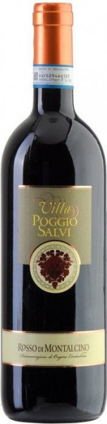 Вино Villa Poggio Salvi, Rosso di Montalcino DOC, 2018