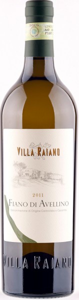 Вино Villa Raiano, Fiano di Avellino DOCG, 2011