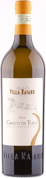 Вино Villa Raiano, Greco di Tufo DOCG, 2011