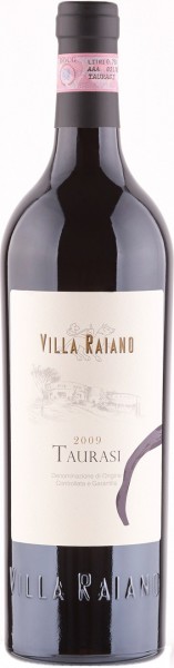 Вино Villa Raiano, Taurasi DOCG, 2009