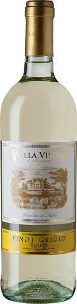 Вино "Villa Visco" Pinot Grigio, Veneto IGP, 2017