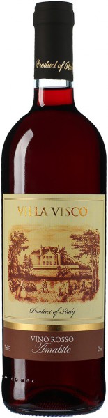 Вино "Villa Visco" Vino Rosso Amabile