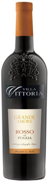 Вино Villa Vittoria, "Grande Amore" Rosso, Puglia IGT