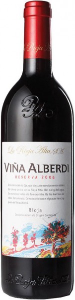 Вино "Vina Alberdi" Reserva, La Rioja Alta, 2006