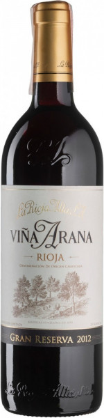 Вино "Vina Arana" Gran Reserva, Rioja DOC, 2012