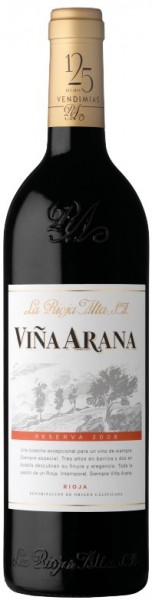 Вино "Vina Arana" Reserva, Rioja DOC, 2008