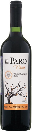 Вино "El Paro" Cabernet Sauvignon-Merlot, Central Valley DO, 2022