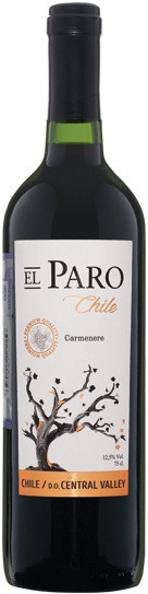Вино "El Paro" Carmenere, Central Valley DO, 2022
