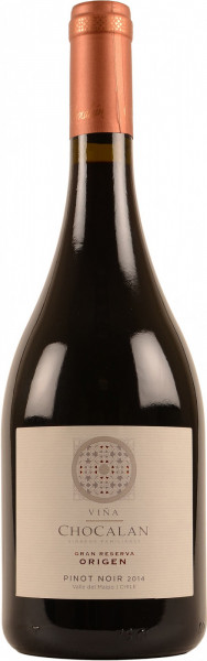 Вино Vina Chocalan, "Origen" Pinot Noir Gran Reserva, 2014