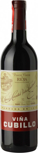 Вино "Vina Cubillo" Crianza, Rioja DOC, 2009