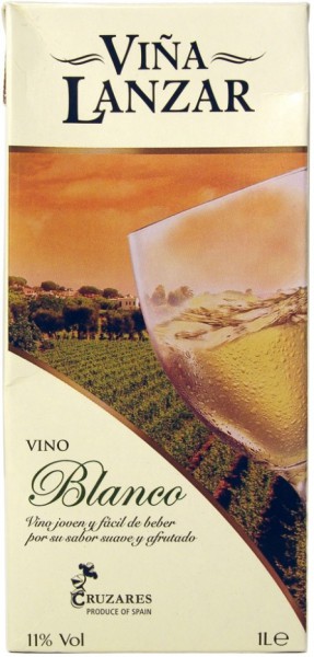 Вино Vina Lanzar Bianco VDP, 1 л